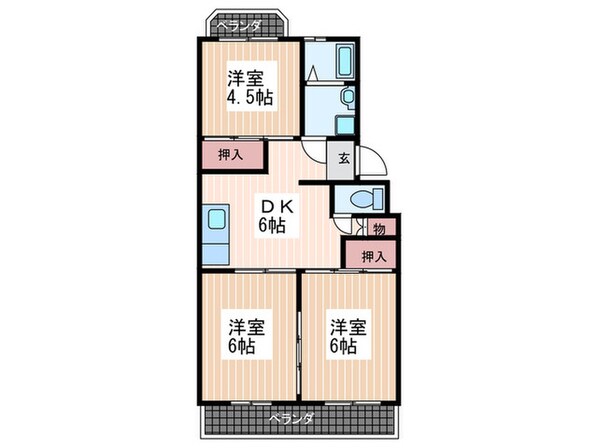 第三高木ビルの物件間取画像